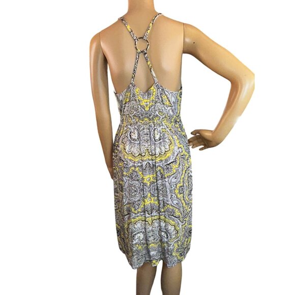 International Concepts Womens Paisley Print Handkerchief Dress Size L Boho Lagen - Picture 5 of 10